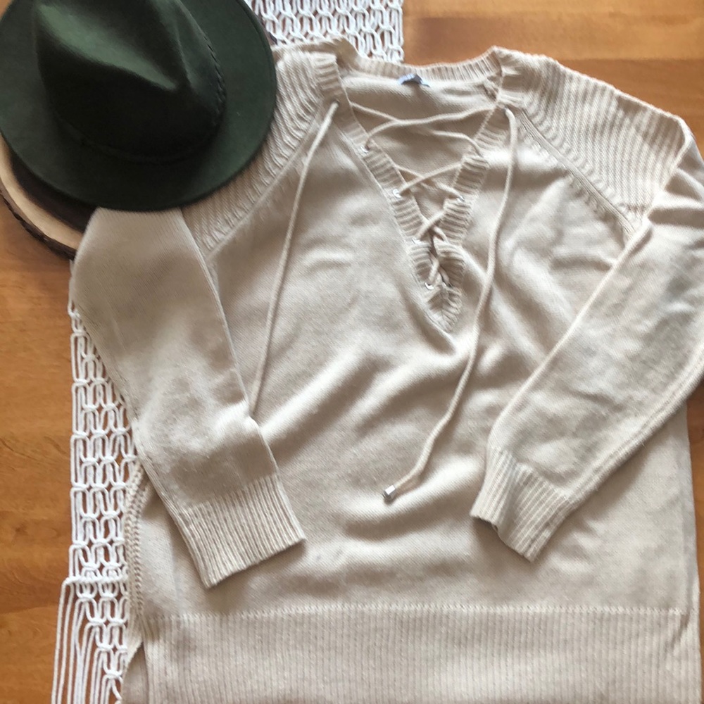 Oversized Cream Sweater